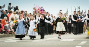 Festival des Filets Bleus in Bretagne, festival de la tulipe