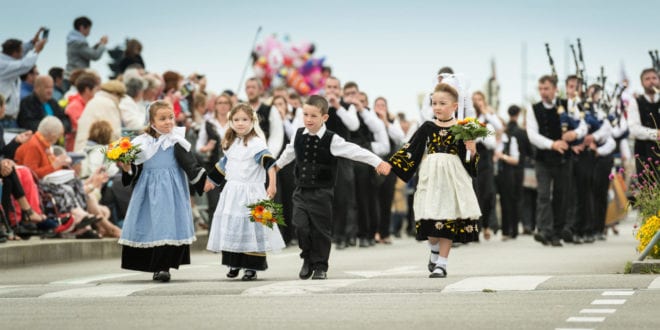 Festival des Filets Bleus in Bretagne, tiny house Bretagne