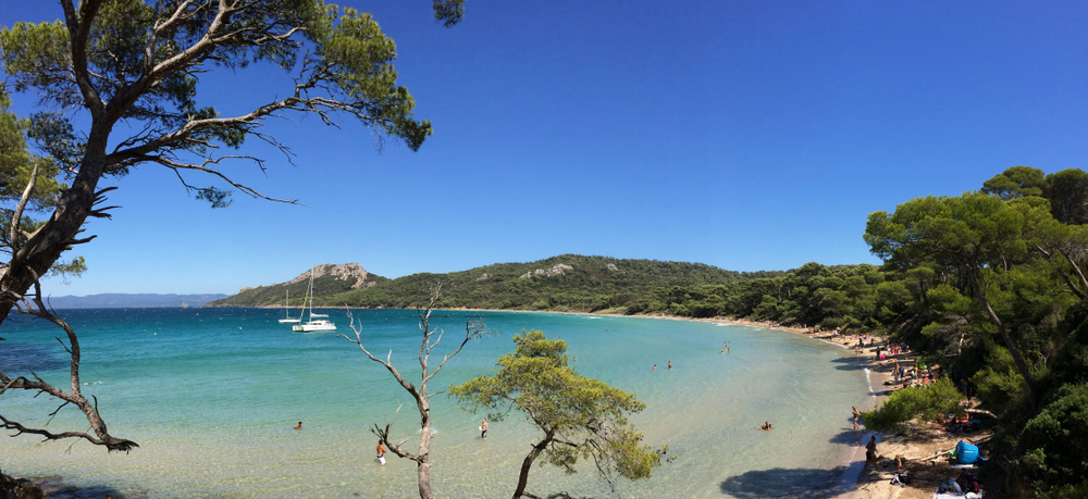 Plage Notre Dame Porquerolles shutterstock 1008292165, stranden frankrijk