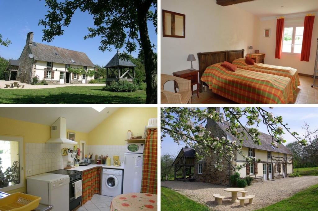 vakantiehuis normandie boerderij isigny le buat 8 personen, normandië