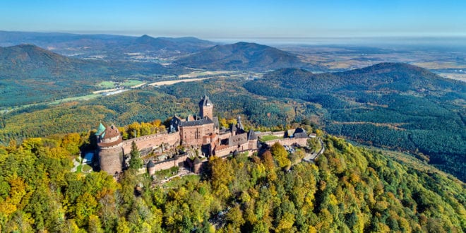 Kasteel van Haut Koenigsbourg Elzas shutterstock 735018154, de 12 mooiste dorpen in de Elzas