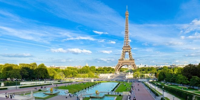 Eiffeltoren Parijs Frankrijk 1, goedkoop naar Parijs