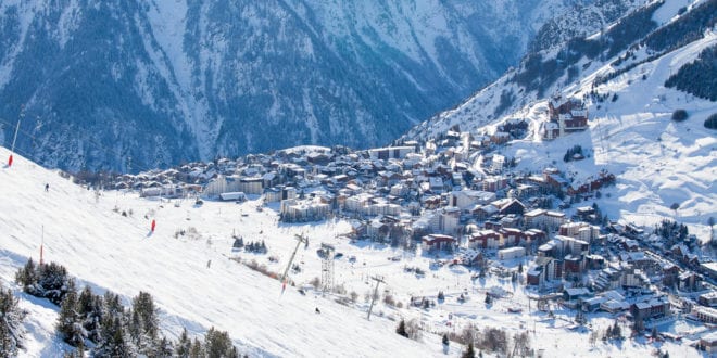 Les Deux Alpes Franse Alpen skigebieden shutterstock 215181700, wintersport Les Deux Alpes