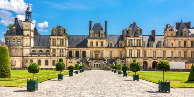 Château de Fontainebleau Île de France shutterstock 1199229835, bezienswaardigheden rondom parijs