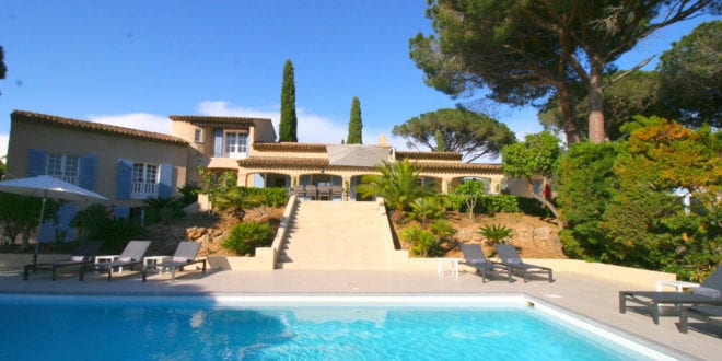 Villa Saint Tropez, vakantiehuis met zwembad côte d'azur