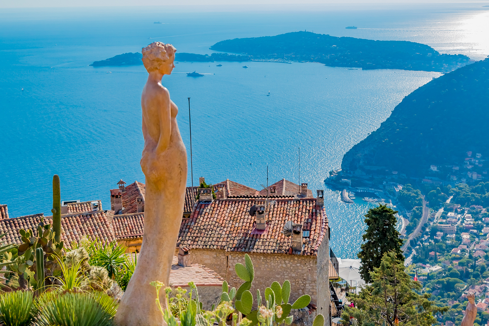 Eze Alpes Maritimes shutterstock 534840721, bezienswaardigheden alpes-maritimes