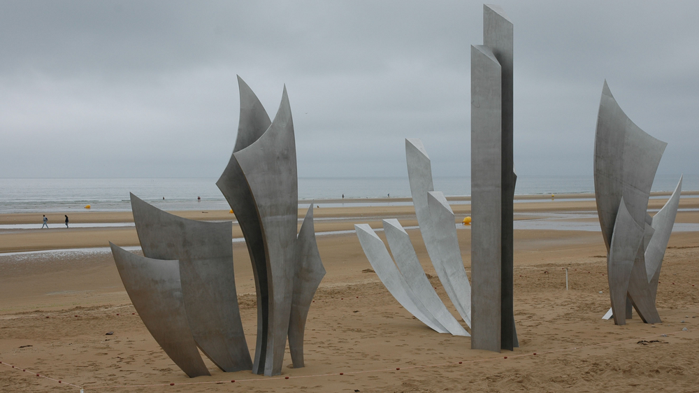 Omaha Beach D Day shutterstock 705599,