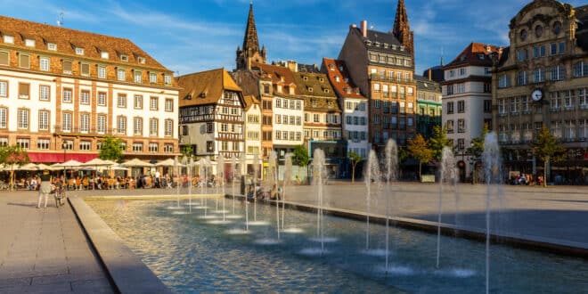 Place Kleber straatsburg elzas shutterstock 220663336, weekendje weg in Frankrijk
