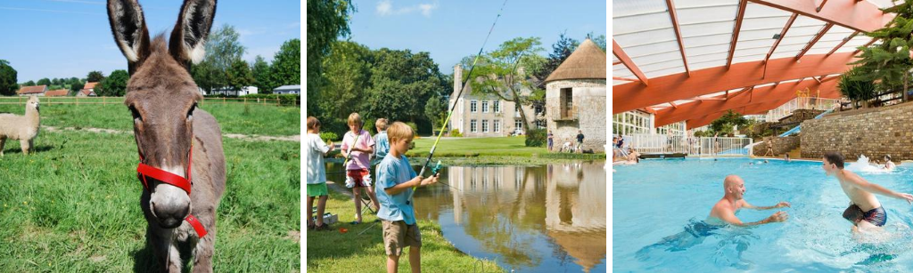 Camping Castel Chateau De Lez Eaux Camping Normandië Stranden, Zininfrankrijk.nl