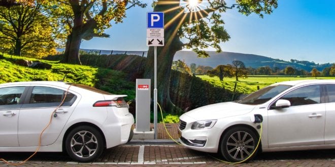 Elektrische auto PX, zonuren frankrijk