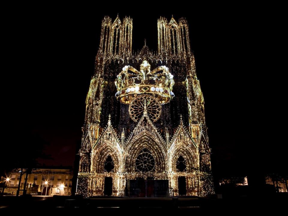 Regalia Reims, lichtshow frankrijk