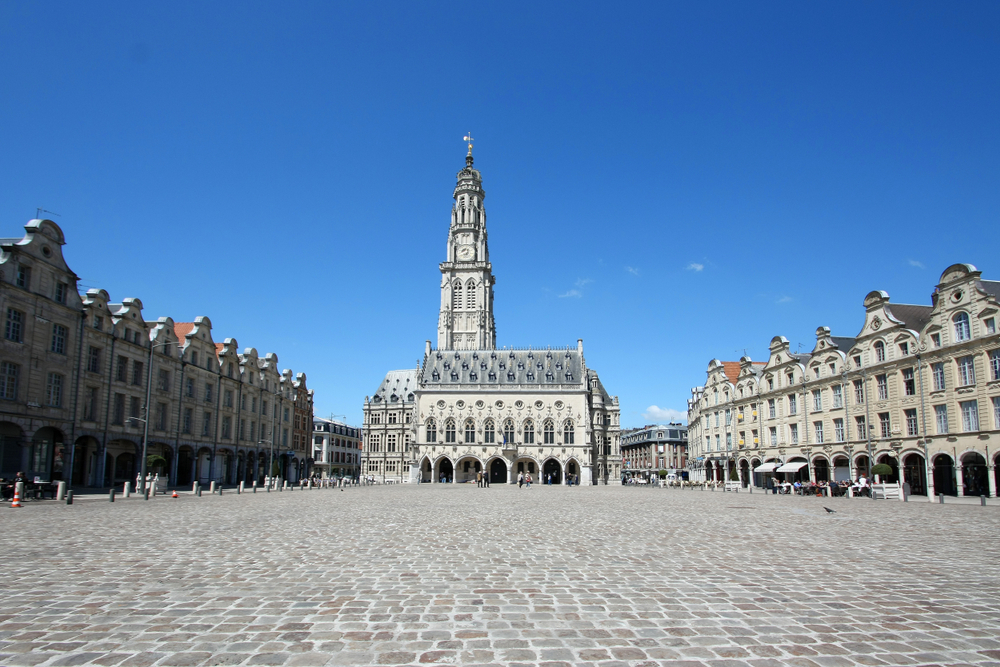 het Heroes Square in Arras