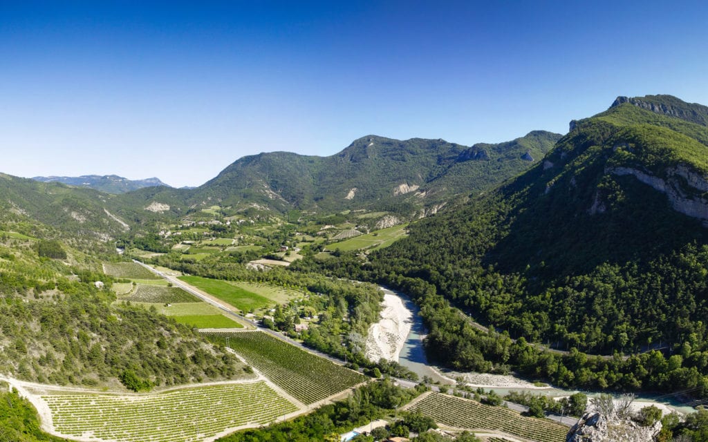 Camping de la Clairette Drome, camping aan rivier zuid frankrijk