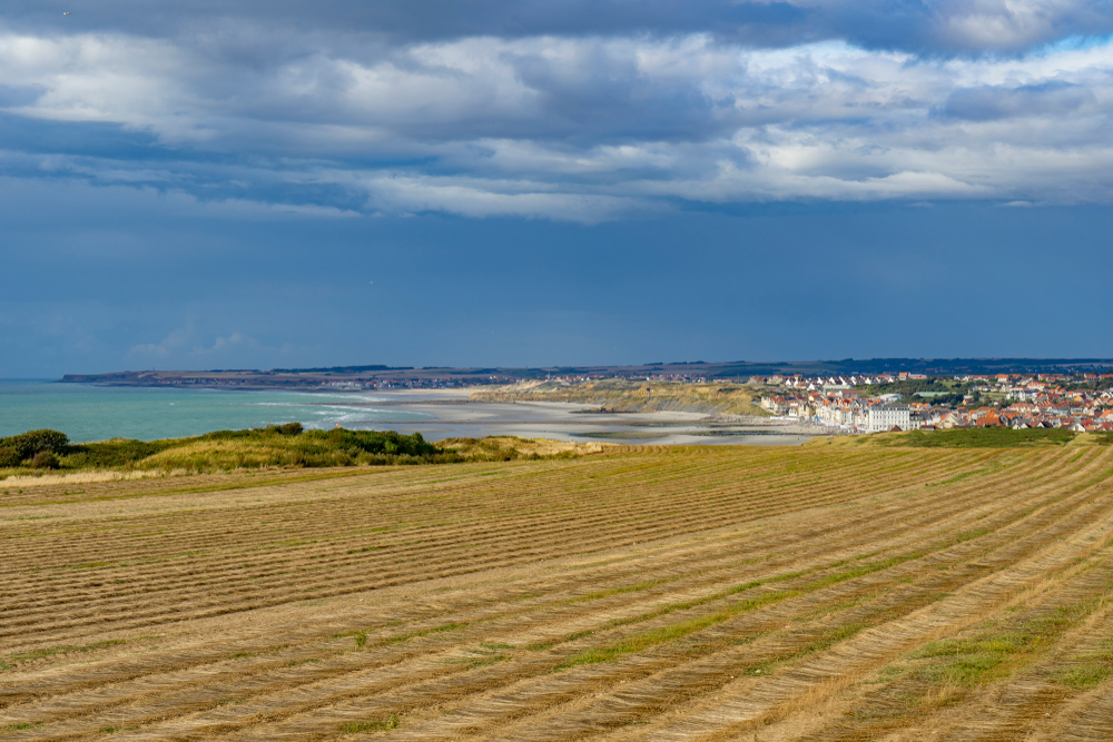 Wimereux op een wat bewolkte dag