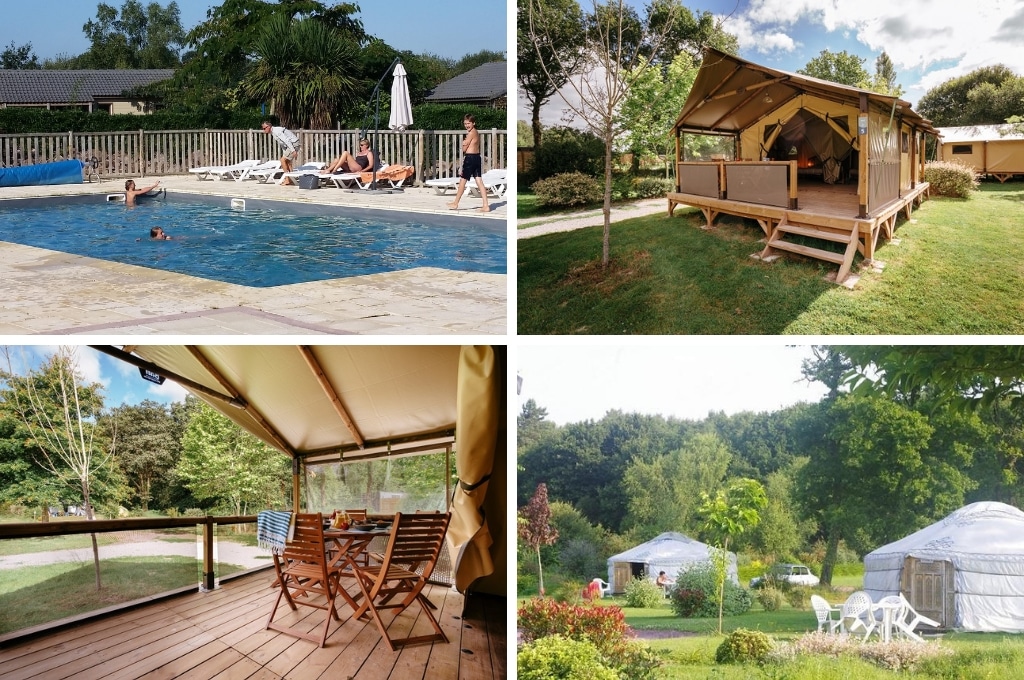 Camping Domaine de Kervallon charme bretagne, charme camping bretagne