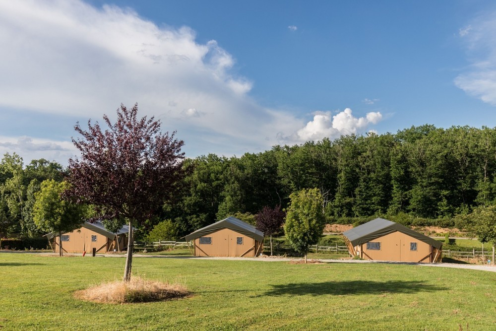 Camping Du Lac De Bonnefon Luxe Safaritent Bij Gorges Du Tarn, Zininfrankrijk.nl