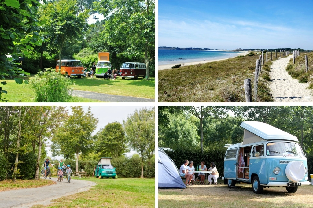 Camping La Ferme de Lann Hoedic charme bretagne, charme camping bretagne