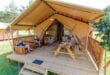 Camping Lac de Thoux Safaritent in de Dorodgne, bezienswaardigheden in en rondom bisschopsstad Albi