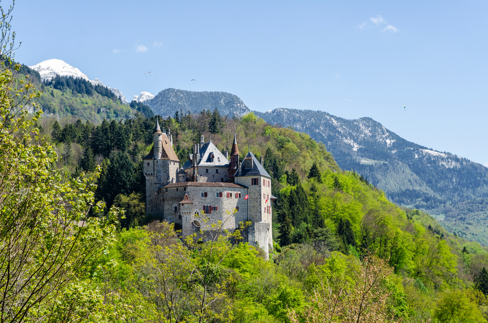 Château de Menthon Saint Bernard Haute Savoie shutterstock 1158829696,