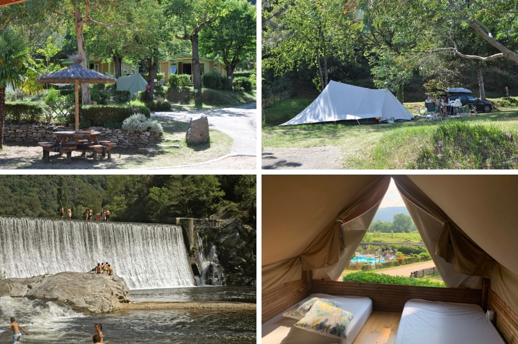 Camping Iserand Calme et Nature ardeche, kleine camping Ardèche