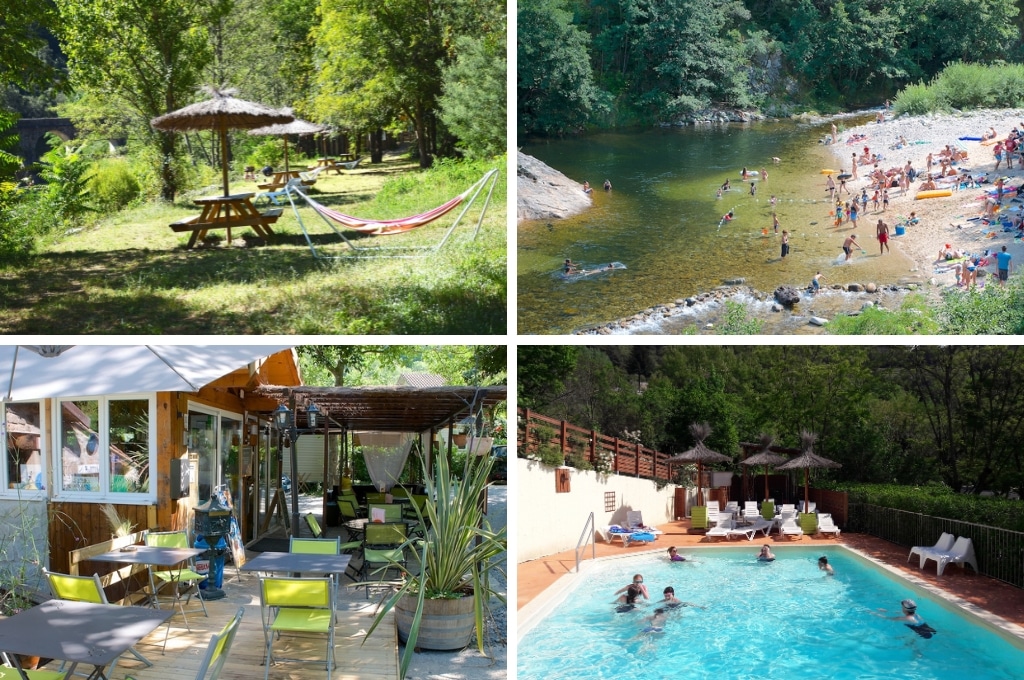 Camping le Barutel ardeche, kleine camping Ardèche