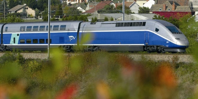 TGV richting Bordeaux en Toulouse,
