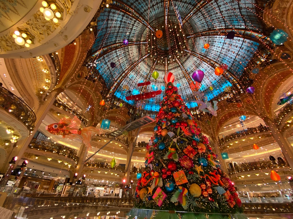 Galeries Lafayette Parijs Shutterstock 1936964878, Zininfrankrijk.nl