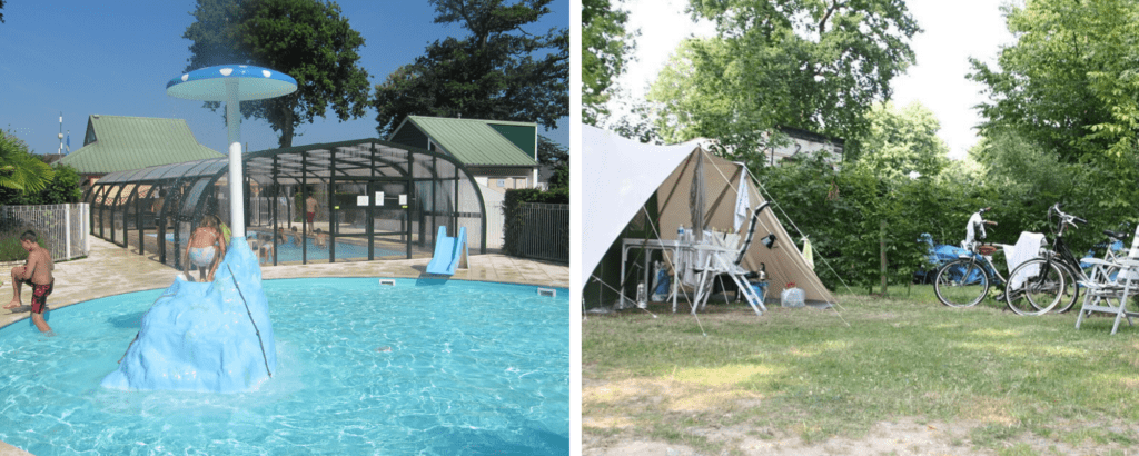 Camping La Forêt Jumieges, camping normandië