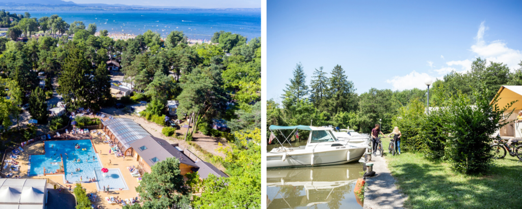 Camping La Pinède, campings aan een meer in Frankrijk