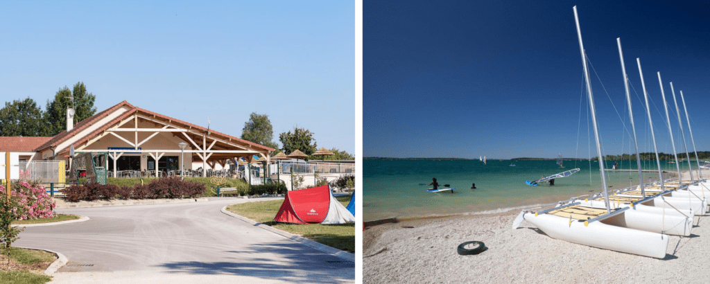 Camping Le Lac dOrient, camping frankrijk aan meer