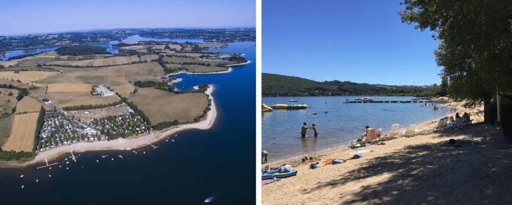 Camping Les Genêts, camping frankrijk aan meer