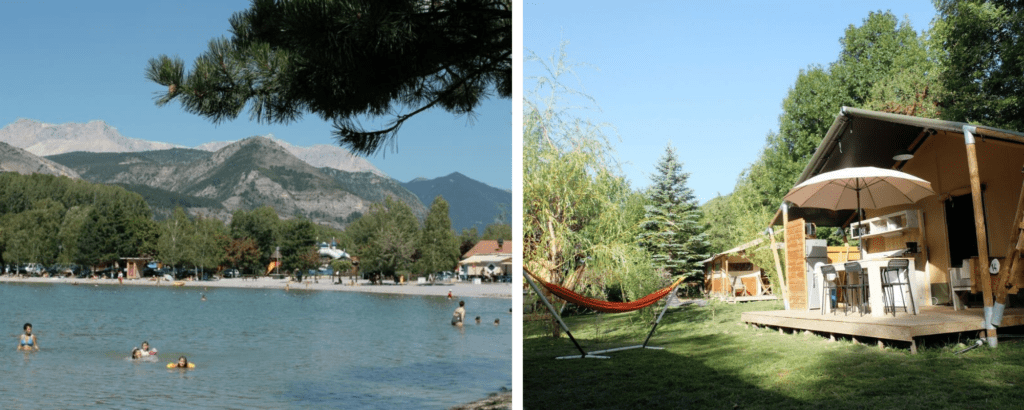 Camping Les Rives du Lac, camping frankrijk aan meer