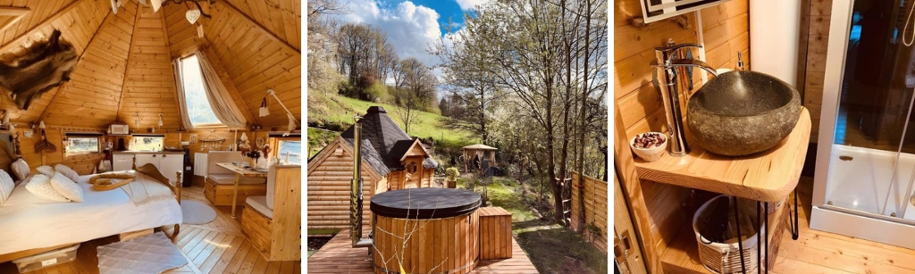 Cabane Kota Desire bain nordique, vakantiehuizen in de Vogezen