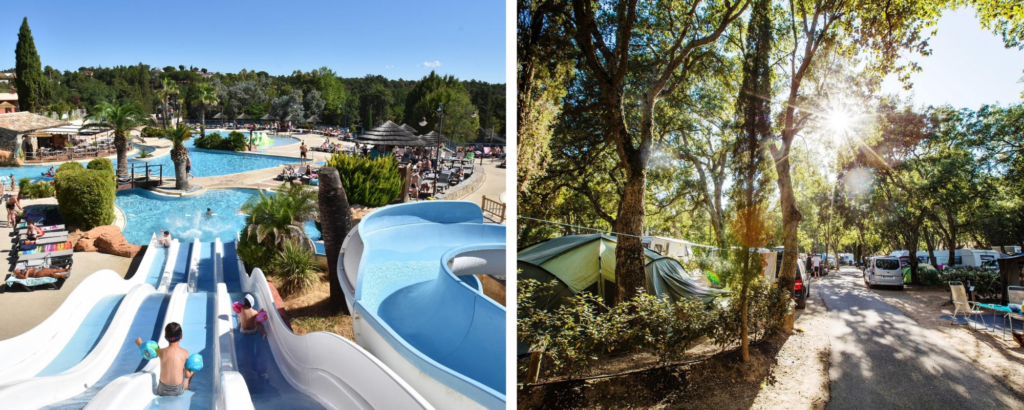 Camping Castel Domaine de la Bergerie, campings in de provence