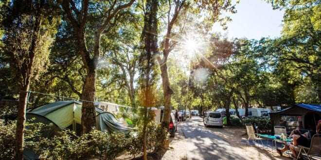 Camping Castel Domaine de la Bergerie, glamping safaritenten Provence