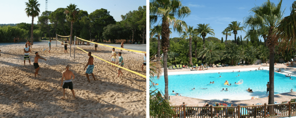 Camping La Baume La Palmeraie, campings in de provence