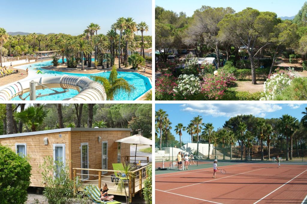 Camping La Baume La Palmeraie, campings in de provence