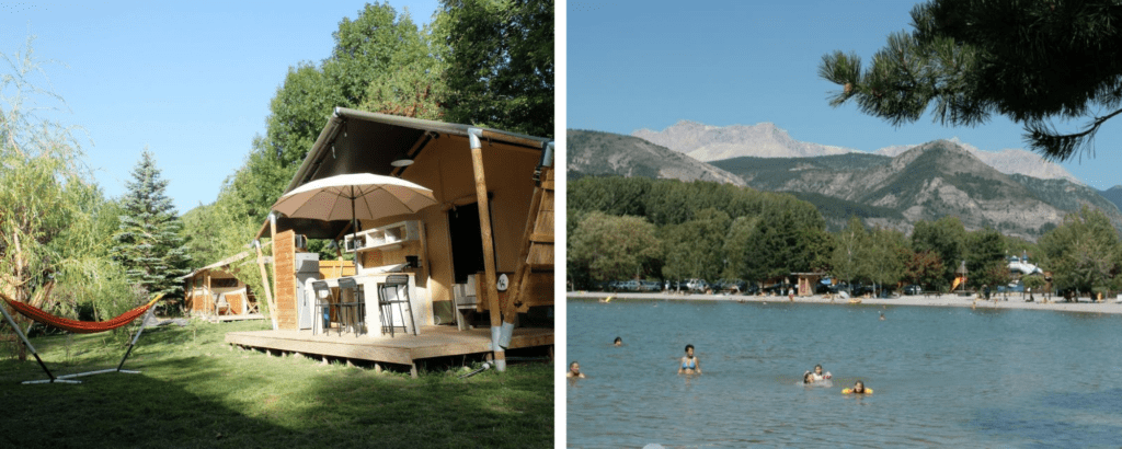 Camping Les Rives du Lac, campings in de provence