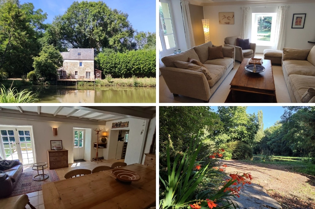 lakeside cottage courcy gites, Vakantiehuizen Noord-Frankrijk