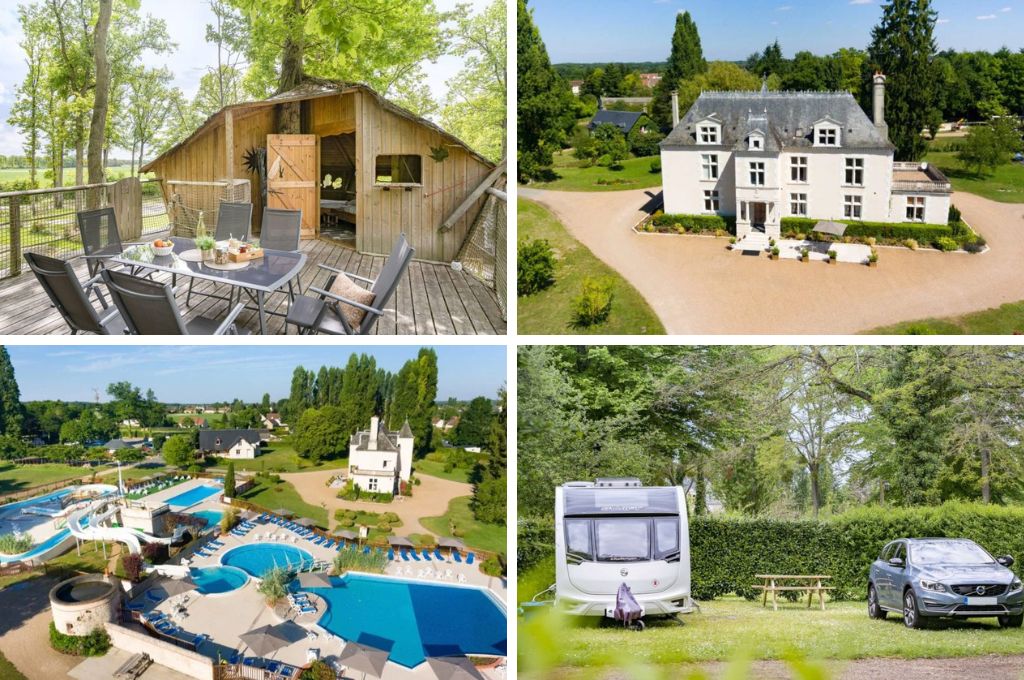 Camping Sandaya Chateau des Marais, campings centre val de loire