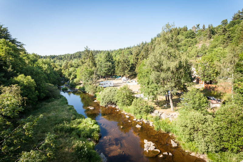 Camping du Pont de Braye, campings in de Lozère