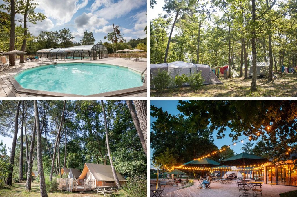 Huttopia Lac de Rille, campings centre val de loire