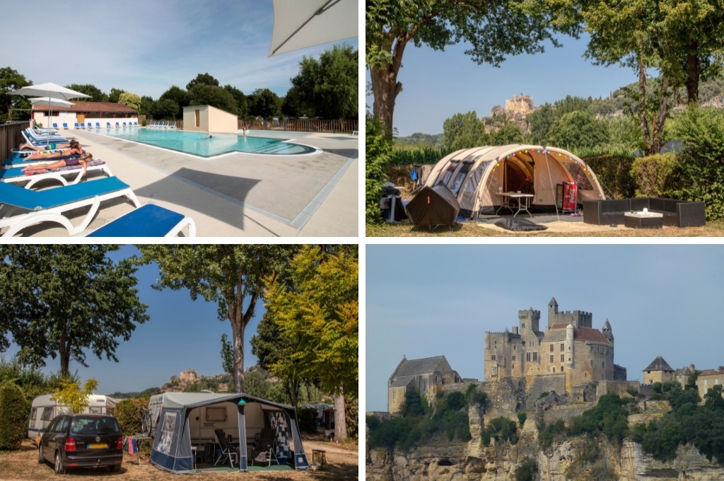 Camping Les Deux Vallees, Campings in de Dordogne