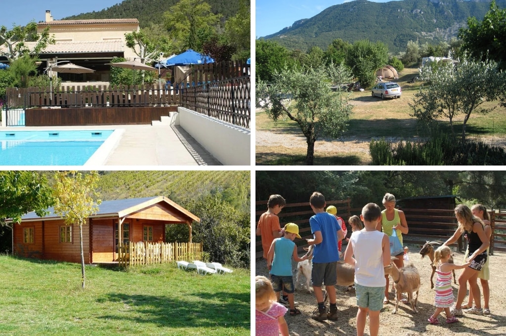 Domaine De La Gautiere drome, campings in de drome