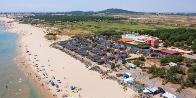 Les Mediterranees Beach Garden 2, glamping Zuid-Frankrijk aan zee