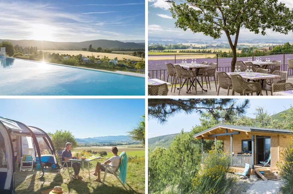 camping les bastets drome 2, campings in de drome