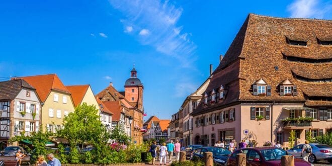 Wissembourg, dorpen grand est