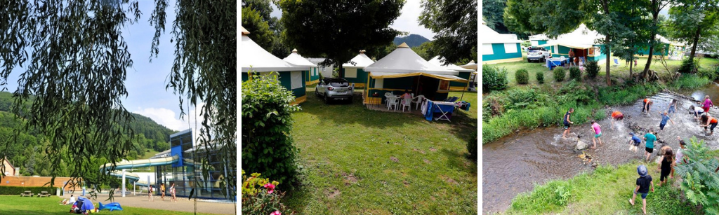 Camping Campeole Le Giessen glampings Vogezen, Vogezen