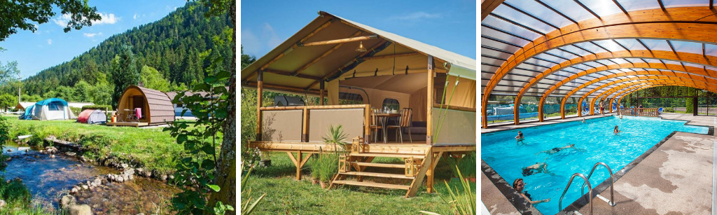 Flower Camping Verte Vallee glampings Vogezen, Vogezen