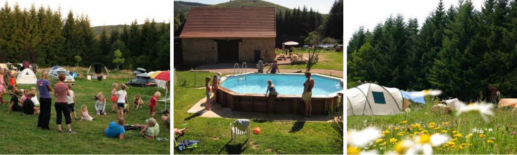 Camping Domaine La Chabanne campings Auvergne, Campings in de Auvergne